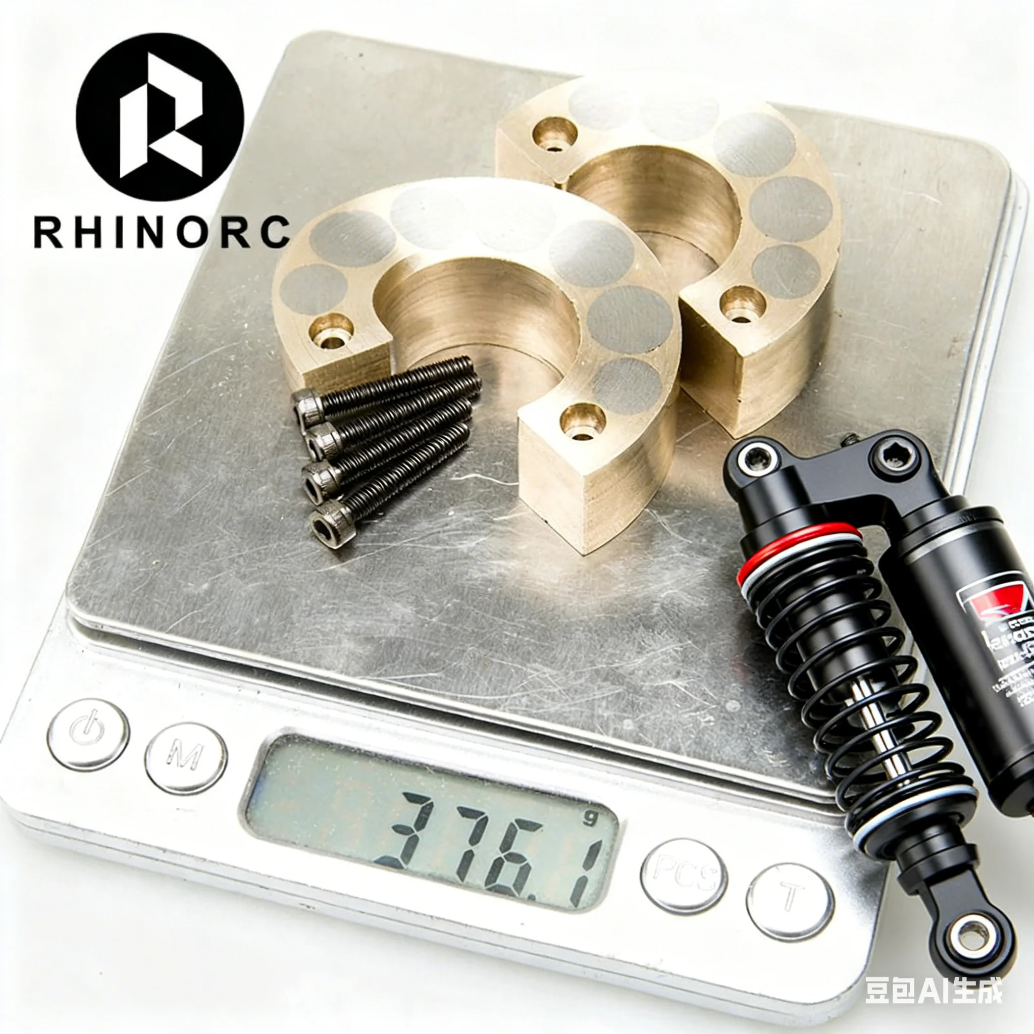 

Counterweight Brass Tungsten Steel 12.8mm 8.54oz / 242g