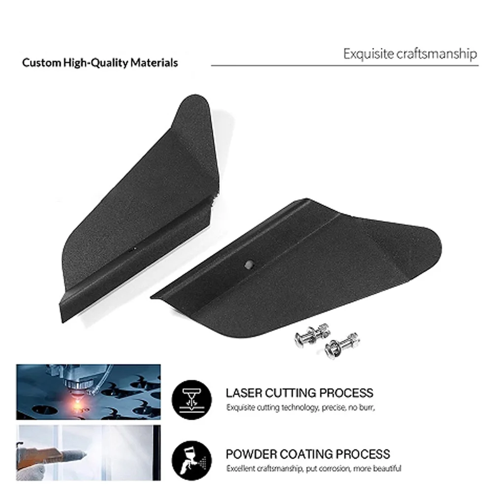 For Triumph Tiger 850 Sport 900 Upper Wind Deflector Side Fairing No-Drill Accesorios Moto Accessori Moto - view 5