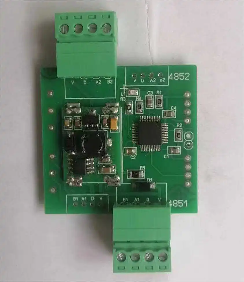 Programmable Two-channel RS485 Module Custom Bus Logic Conversion Instructions Serial Code Programming Module