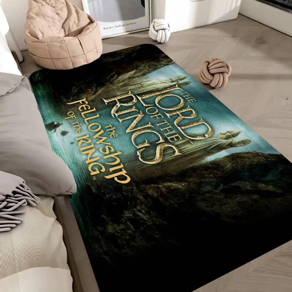 The L-Lord Of The R-Rings Floor Carpet Nordic Style Home Doormat Bathroom-Toilet Mats Bedroom Hotel Decor Mat
