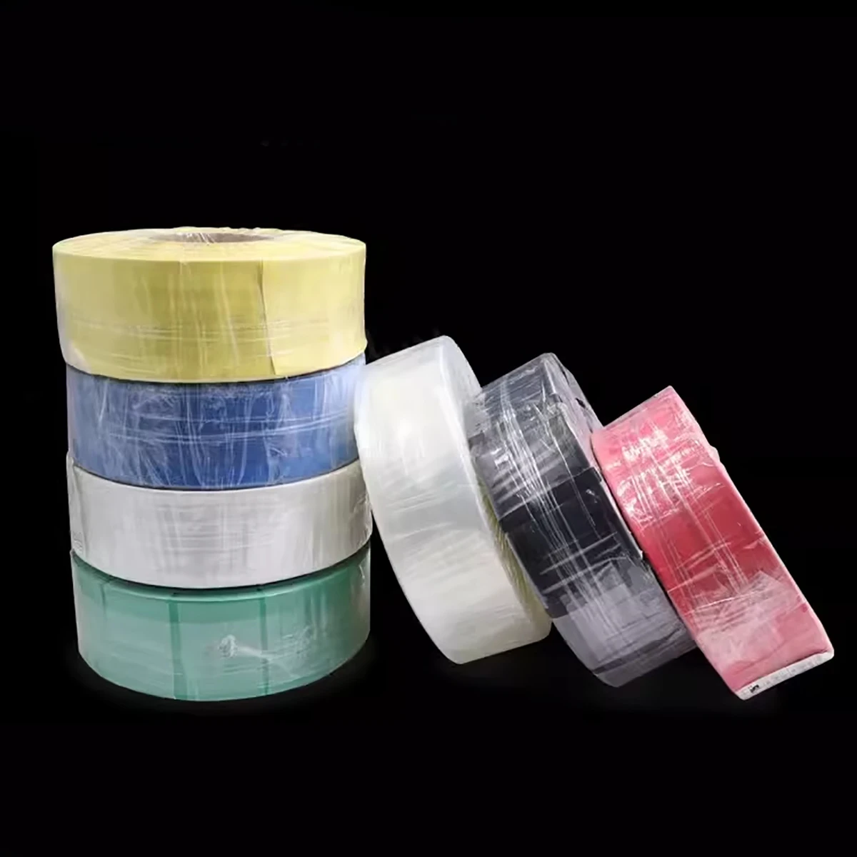 2:1 Ratio Φ60mm Φ70mm Φ80mm Heat Shrink Tube PE Heat Shrinkable Tubing Insulated Wire Cable Wrap Transpart White Black Yellow
