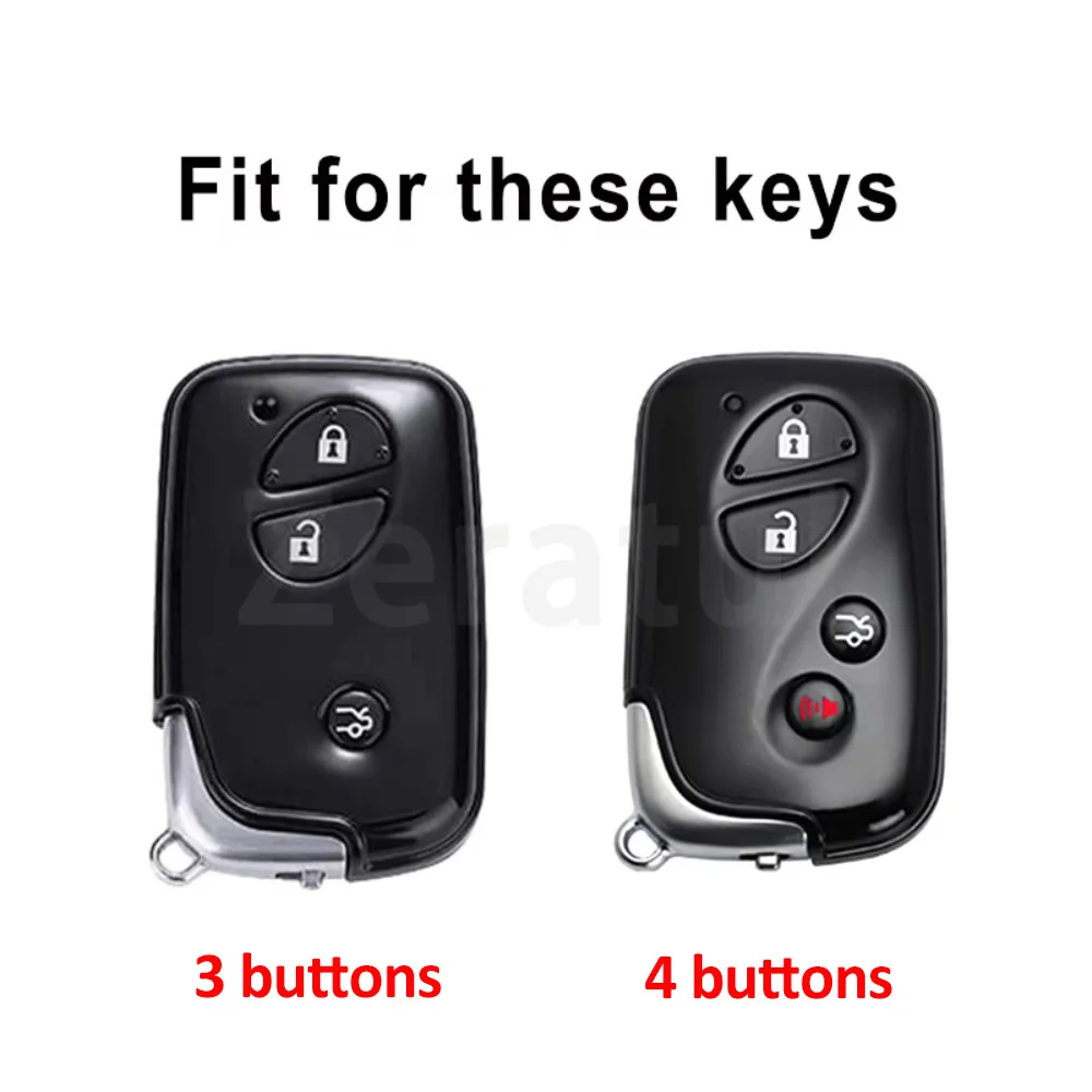 TPU Car Key Case Cover Shell Fob Holder For Lexus CT200H GX400 GX460 IS250 IS300C RX270 ES240 ES350 LS460 GS300 450h 460h