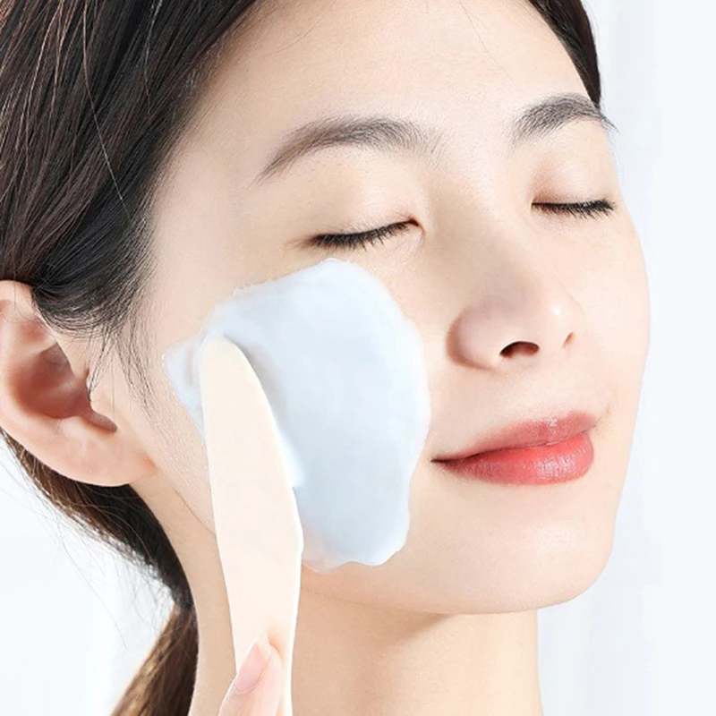 4 Stuks Zachte Siliconen Gezichtsmasker Mengkom Borstel Lepel Set Vrouwen Huishoudelijke Diy Spa Beauty Tools Huidverzorgingsbenodigdheden