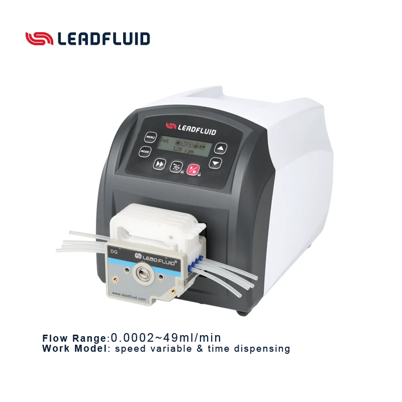 Lab Medical Equipment Multichannel Metering Liquid Transfer Peristaltic Pump