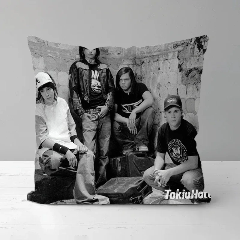 

Tokio Hotel Pillows Decor Home Double Sided Printing Cushion Covers Pillow Cover Decorative Sofa Cushions Short Plush Pillowcase