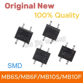 100 pcs/Lot MB6S MB10S MB6F MB10F SOP-4 SMD pont redresseur DIODE circuit intégré