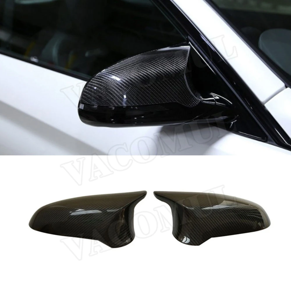 

Крышки зеркал заднего вида VACOMUL из сухого углеродного волокна для BMW F80 M3 F82 M4 2015-2018 Сменный стиль, крышка бокового зеркала LHD