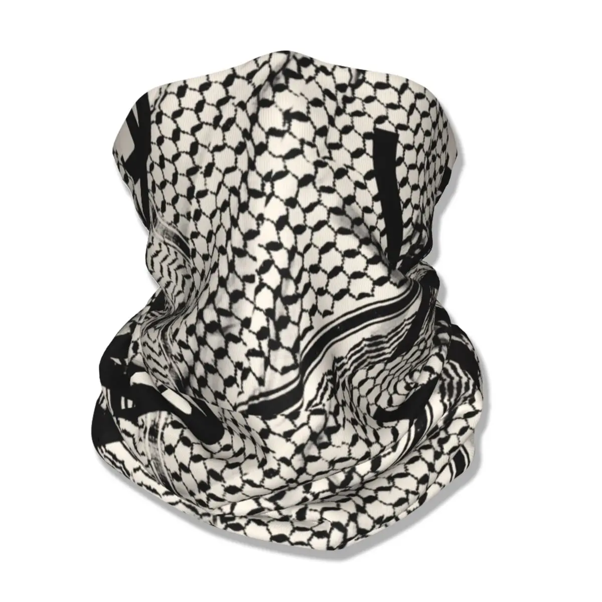 

Kufiya Palestine Bandana Neck Cover Printed Palestinian Arabic Mask Scarf Multi-use Face Mask Cycling Men Women Adult Washable