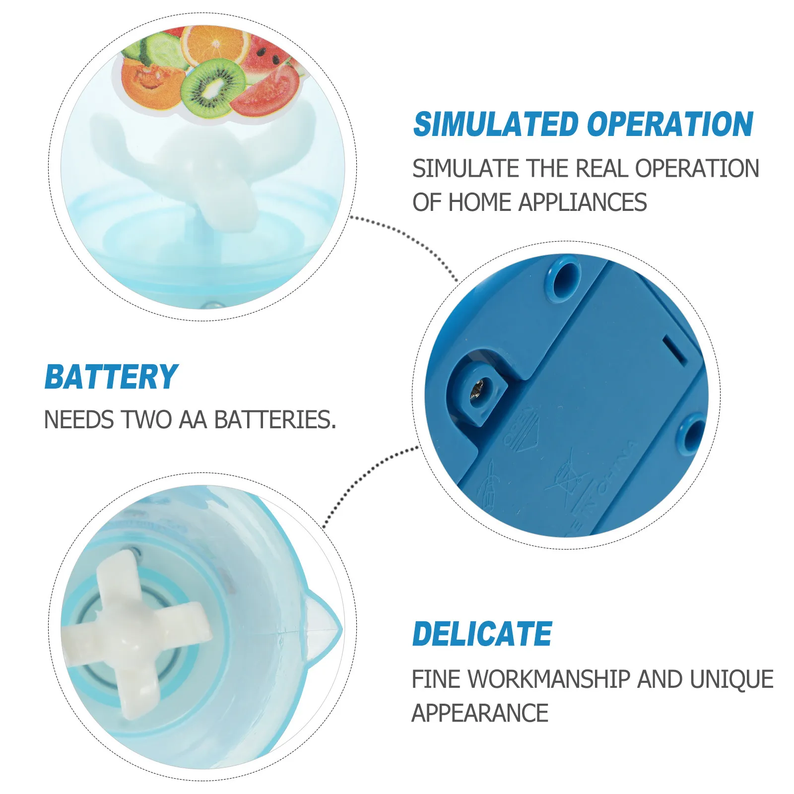 

1Pcs Simulation Mini High Speeds Blender Creative Educational Playhouse Supply for Kids Birthday Gift Children Gift Choice