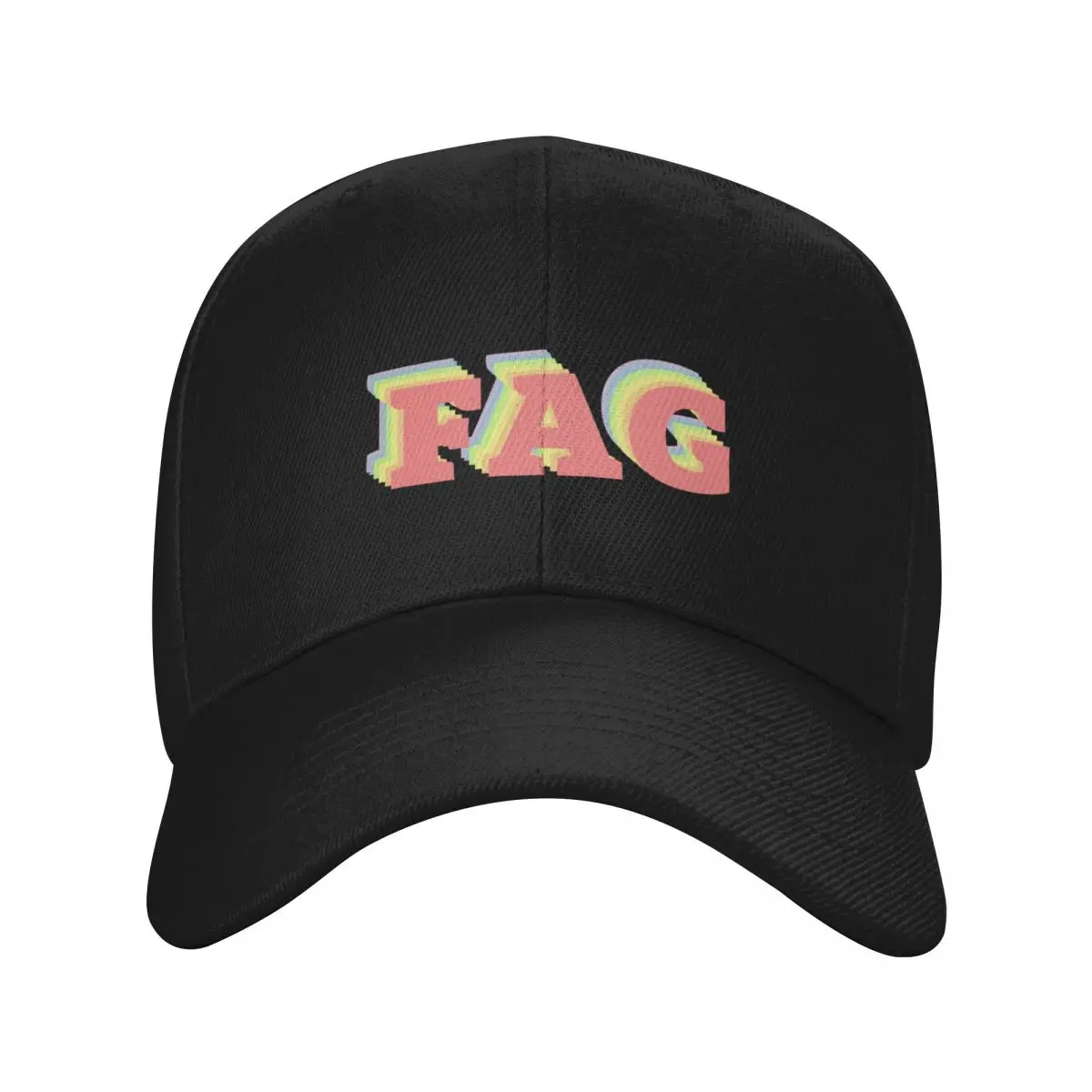 

Пастельная радужная бейсболка faggot, матросская кепка для мужчин, уличная одежда, шляпа в стиле аниме, шапки для женщин и мужчин