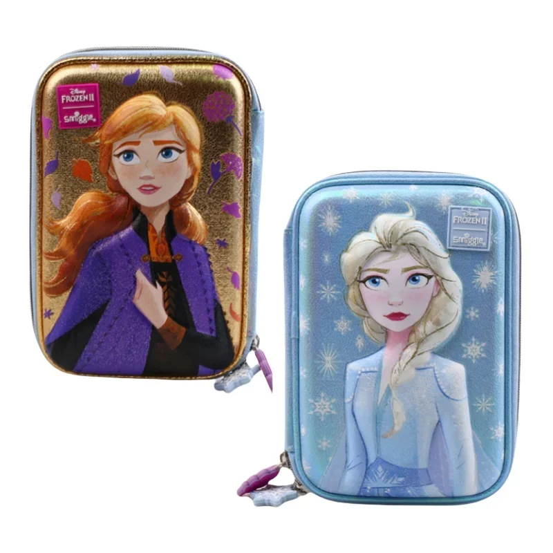 Oryginalny piórnik Australia Smiggle do szkoły podstawowej piórnik dla dzieci Disney Elsa Anna piórnik z kreskówek o dużej pojemności