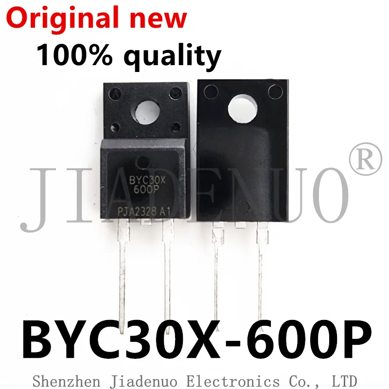 (10-20pce)100% neues Original BYC30X-600P TO-220F-2 30 a600v Chipsatz