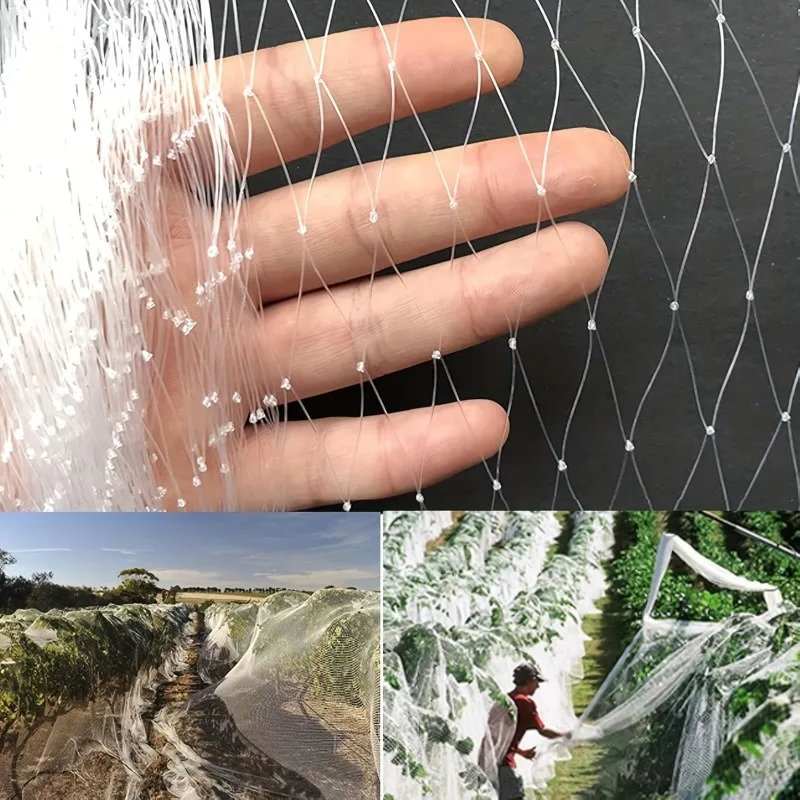 Transparent Mesh Cat Fence,Pet Safety Net,Suitable for Windows Indoor/Outdoor Cats Birds,Garden Fruit & Vegetable Protection Net