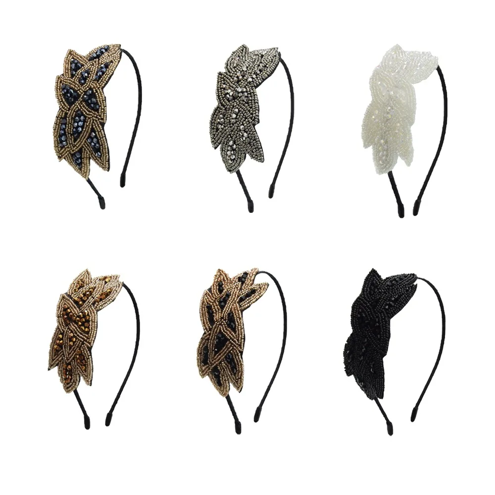 

European and American Socialite Temperament Crystal Headband Handmade Headwear Hot Selling Hair Accessories