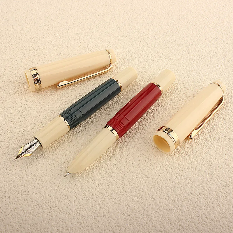 JINHAO 82 Mini Cute Short Fountain Pen EF F M Nib Business Office School Supplies Ink Pens