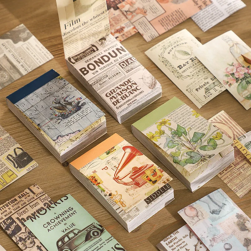 

50 шт./партия, декоративные наклейки-коллажи