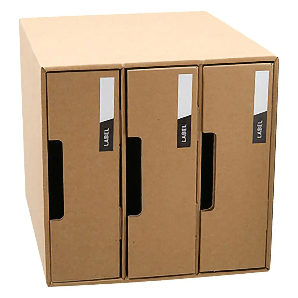 

Sliding Paper Drawer Organizer for Desk Desktop Storage Document File Holder Stationery Box Office School Organizer Compact