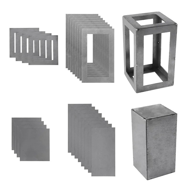 ABJN-Kit de pratique de soudage, coupons de soudage 24 pièces 3x5 pouces pour MIG, adapté à la pratique du soudage et à améliorer les compétences de soudage