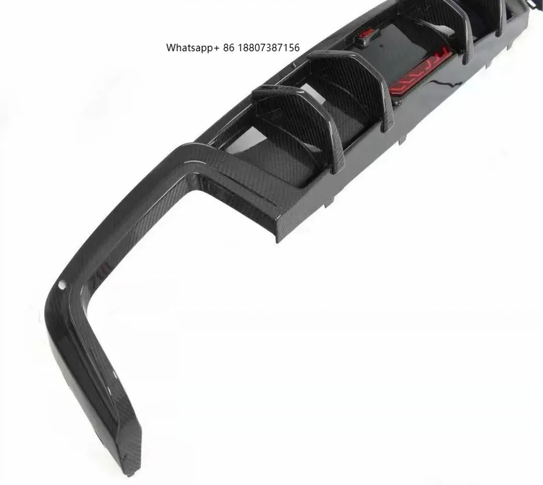 

ForAudi A6 AVENT C8 Travel Edition Dry Carbon Rear Lips Car Bumpers