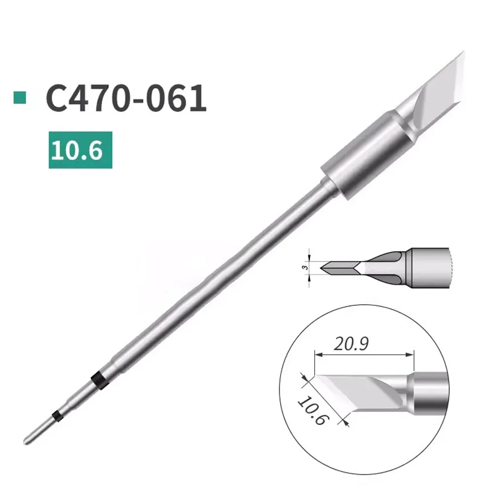 C470 Soldering Iron Tip 040 056 058 061 062 063 15C DK For JBC T245 I2C Soldering Station Repair