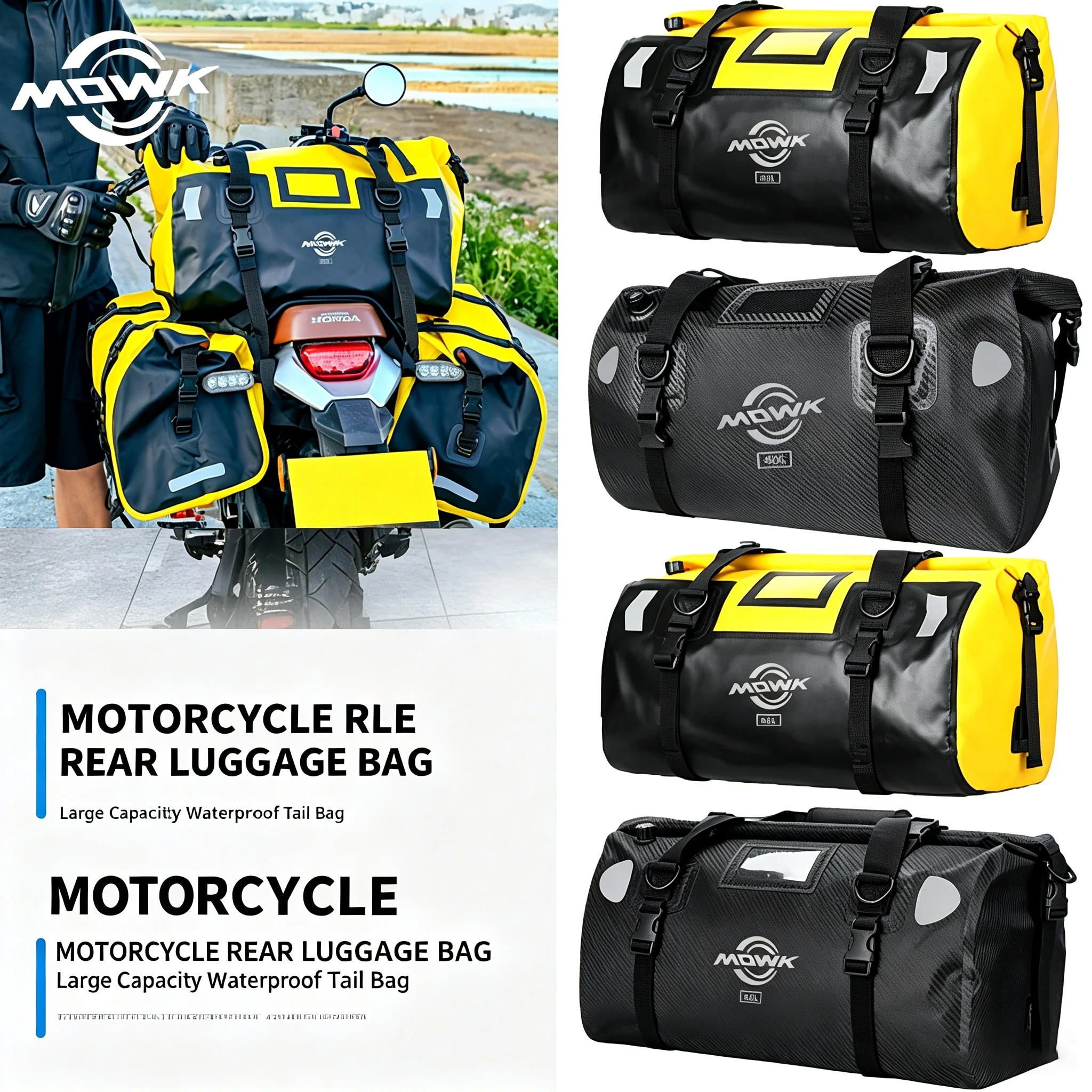 MOWK 40/66L Waterproof Motorcy - Motorcycle Gear Warehouse recension och pris