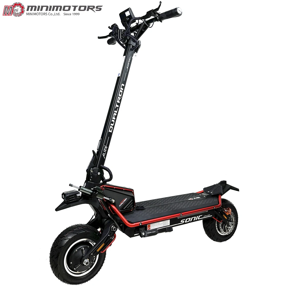 Dualtron Sonic Alien 72V 40Ah EVA Display with Anti-theft Control Dual Motor 2500W*2 Top Speed 100km/h with GPS Function Scooter
