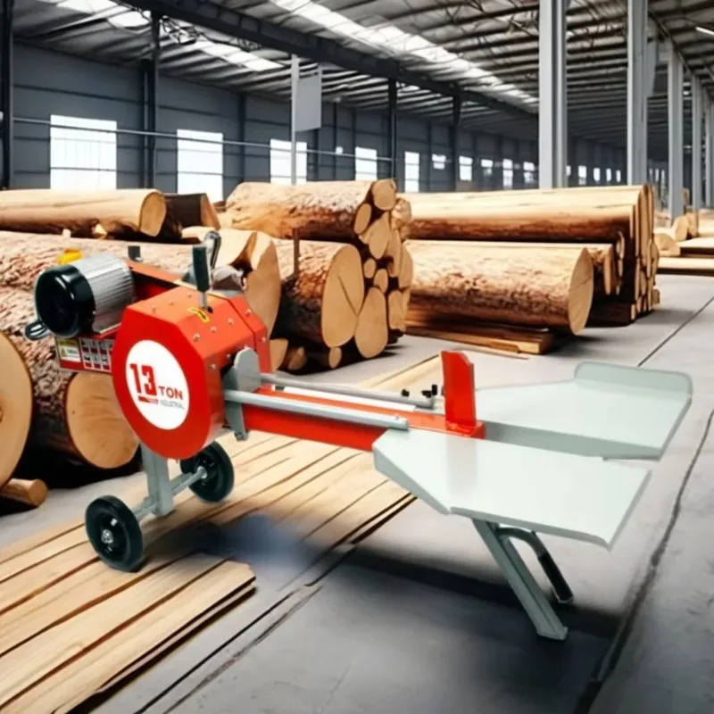 

【Best-selling】Customized Fast Horizontal Log Cutters And Separators For Household Manufacturers And Farms New 220V Motor