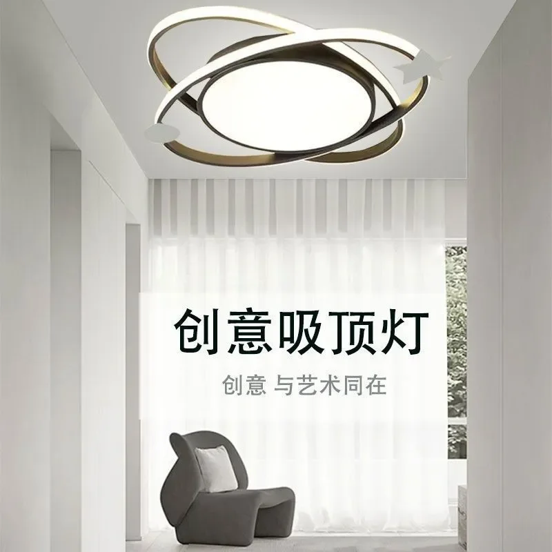 for LED Eye Protection Full Spectrum Ceiling Light for Dining Room Bedroom Modern Nordic Study Home Intelligent Voice Control