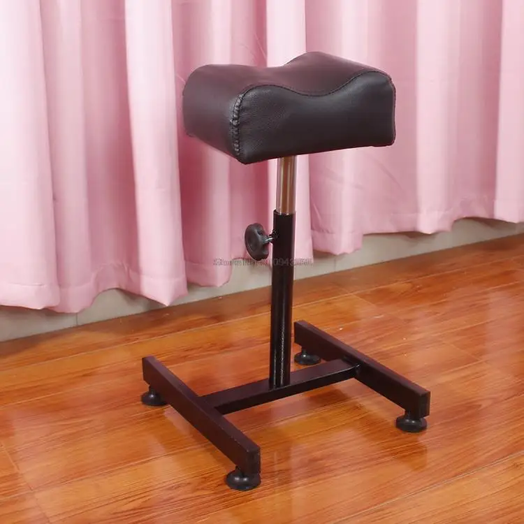 Silla de manicura profesional para Spa y pedicura, herramienta giratoria de elevación para baño de pies, soporte para uñas, silla de pedicura para salón, blanco y negro