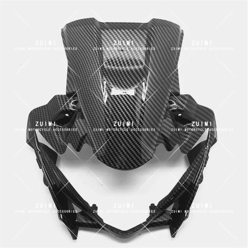 

Upper Front Nose Headlight Fairing Carbon Fiber For SUZUKI GSXR250 GSX250R 2017-2020