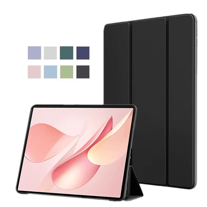 

For Huawei MatePad Pro 12.2 inch 2025 Case MRDI-W00 Magnetic Tri-Folding PU Stand Soft TPU Back Cover for MatePad Pro 12.2 2024