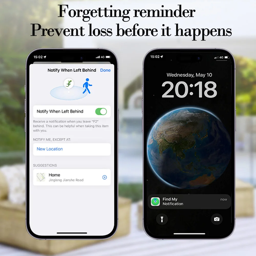 GPS Mini Locator MFI Certification Anti-Lost Device Works With Apple Find My IOS Smart Tag for Pet Dog Cat Kid Key Collar Wallet