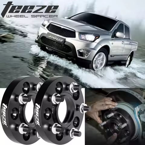 2Pcs 30/35mm Wheel Spacer Adapter Flange PCD 5x130 CB 84.1 For 5 Lug Ssangyong Actyon Sports, Musso Q200 2018-2024,Musso Grand