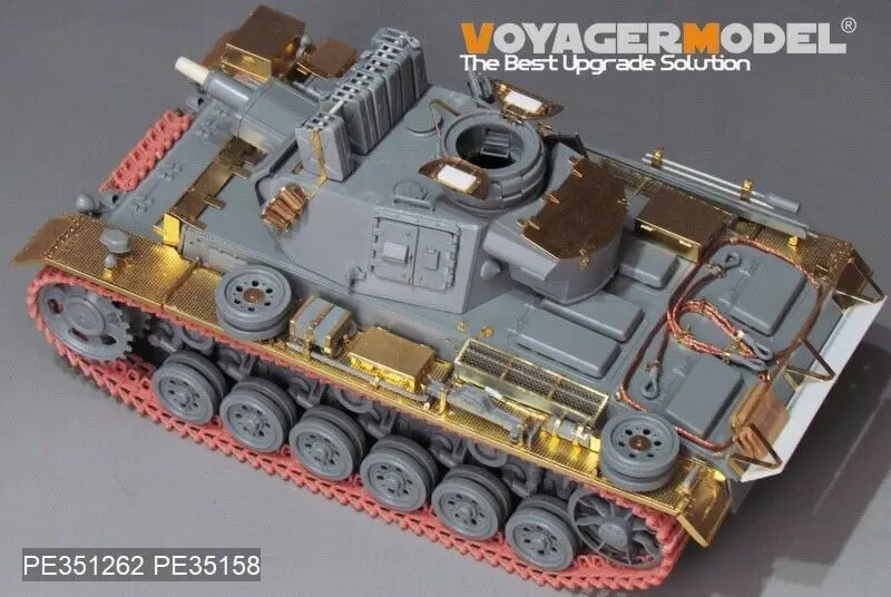 Voyager PE351262 1/35 Pz.KPfw. III Ausf N Africa Troop Detail Set (For DRAGON)