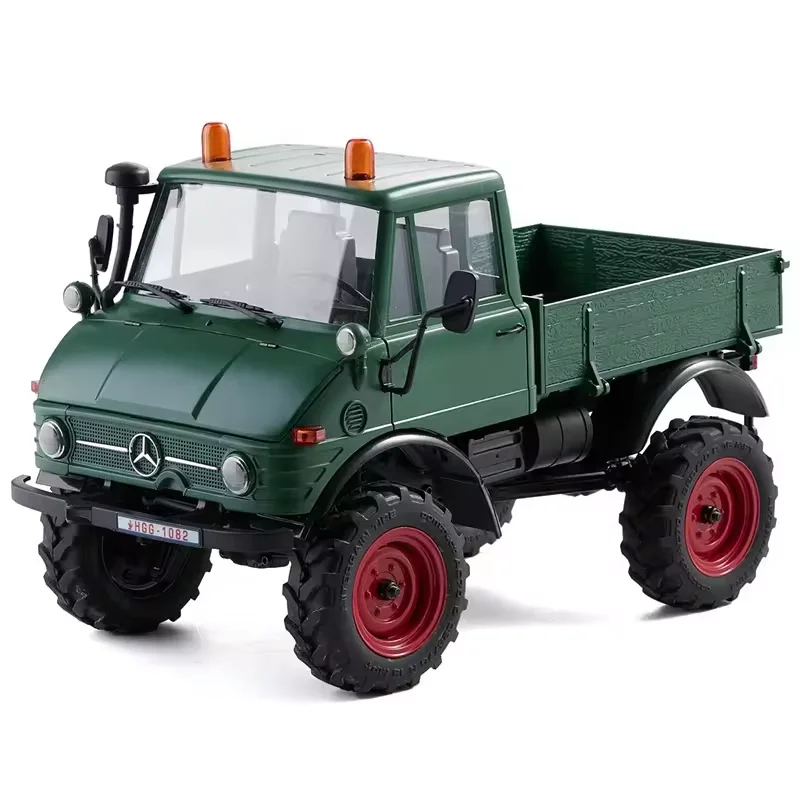 For FMS Mini Unimog 421 FCX24 Scale Detailed Interior High Ground Clearance Radio Controlled RC Pickup Truck Gift Toy for Adults