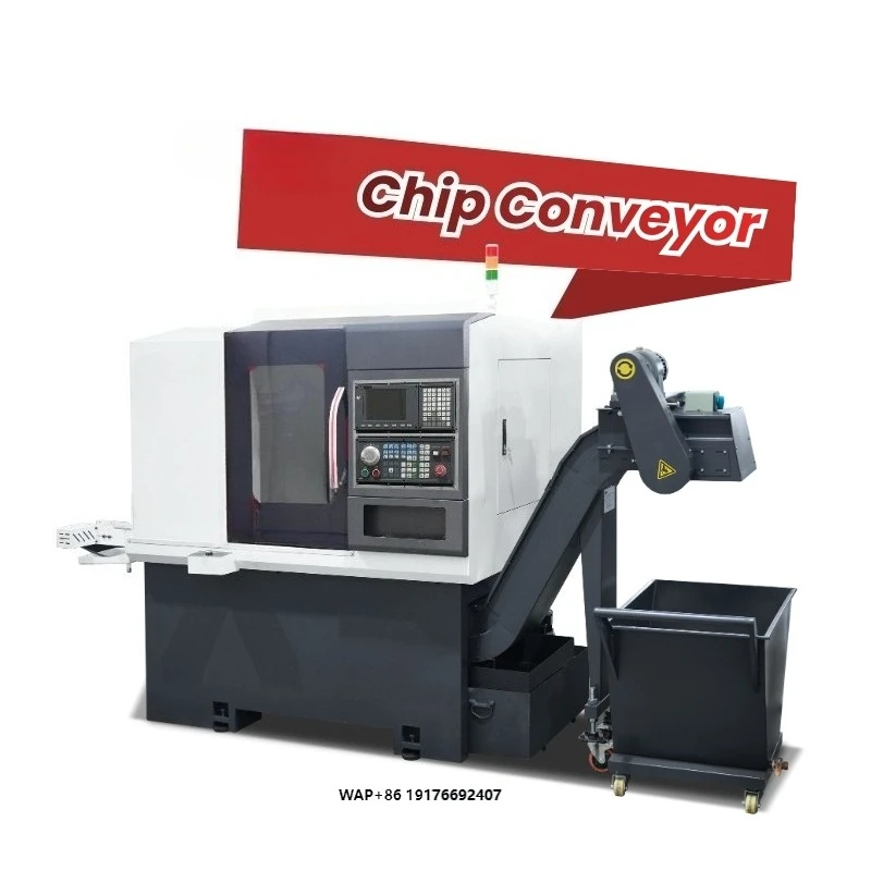 SL-36 Slant Bed Turning Center Cnc Pipe Threading Machine With Unit Milling Head 3 Axis Type Metal Turning Slant Bed Cnc Lathe