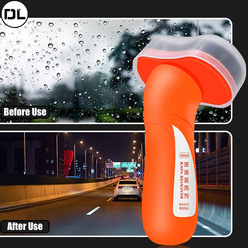 Front Windshield Cleaner Automobile Glass Antifogging Agent Oil Film Rainproof Cleaning Supplies Anti-rain Waterproof Liquid