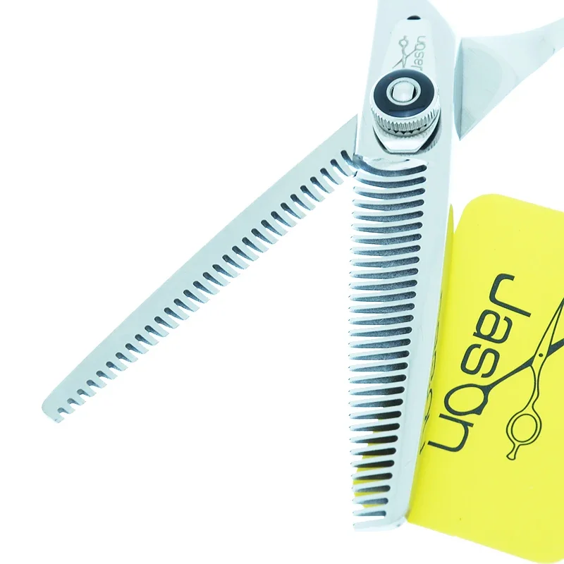 

Japan Steel 6.0" Professional Hair Thinning Scissors High Quality Double Side Teeth Shears Barbers Scissors Hair Trimmers A0181D