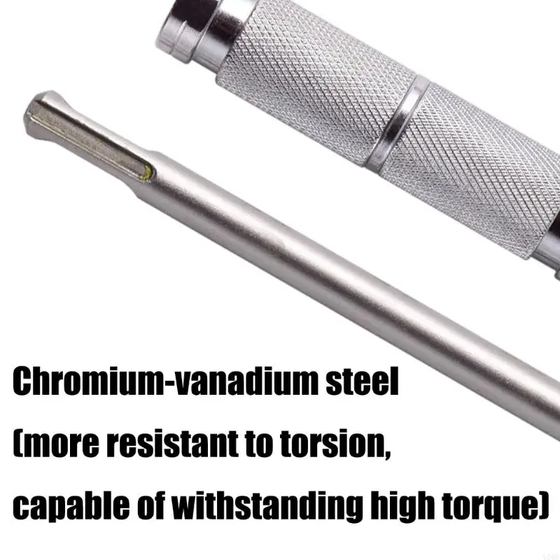 Torsional Resistant Extension Rod To Mount Connector AntiSlip
