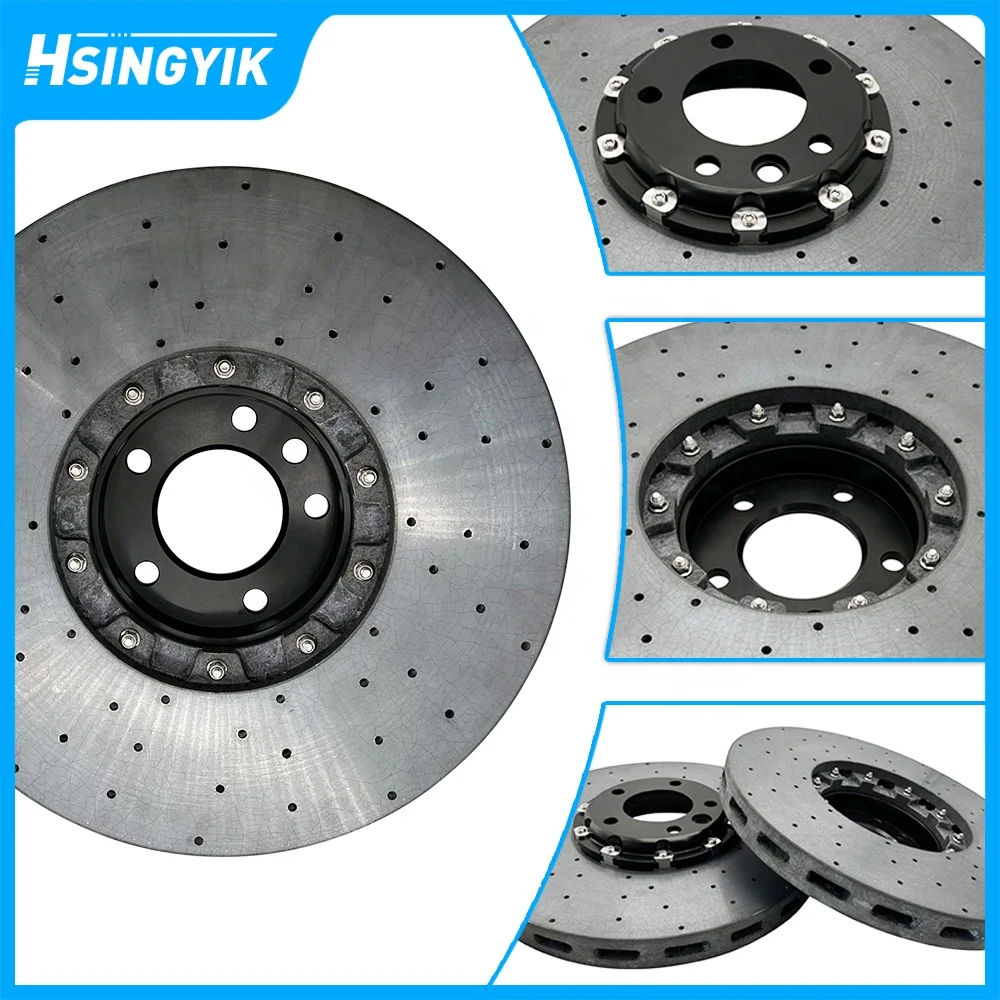 Big Upgrade Kit Carbon Ceramic Brake Pads Disc for Porsche Cayenne 958 92A 9PA 9YA 9YB