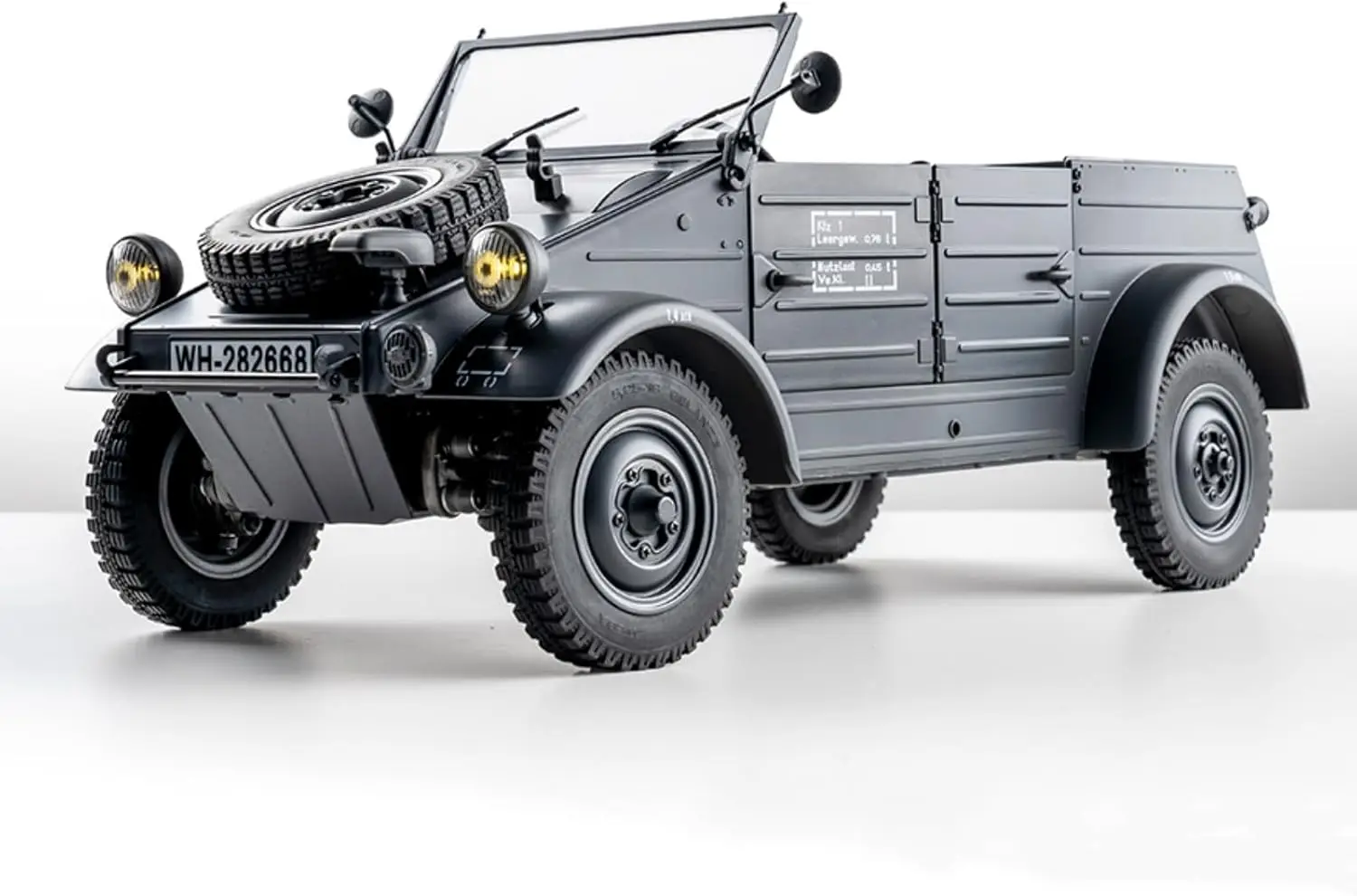 1/12 Scale Remote Control Off-Road Crawler Truck for Adults - 4WD RC Car, High Performance 8Km/h Speed, LED Lights, Hobby Grade