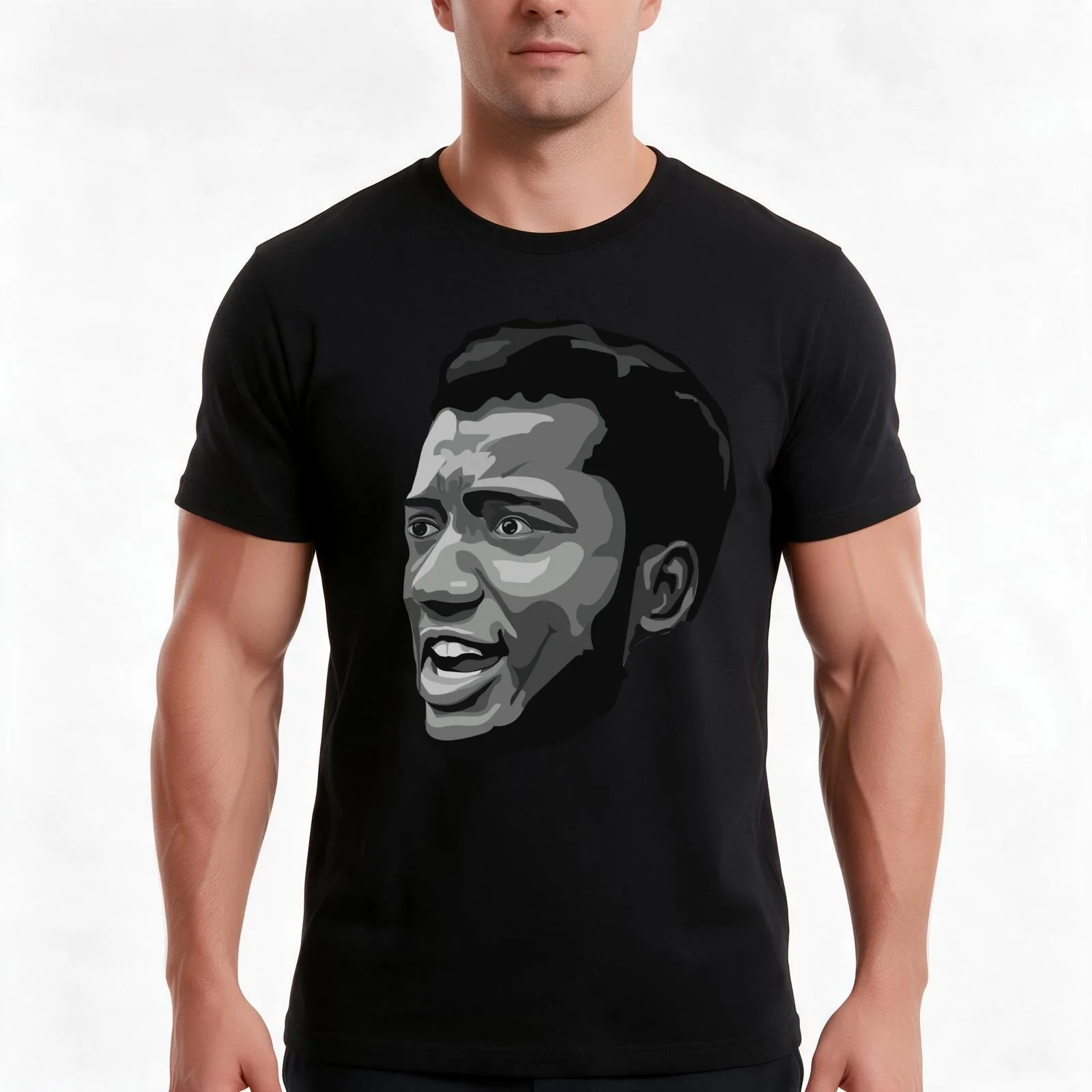 Fred Hampton T-Shirt Summer Casual Cotton Tee Oversized Streetwear Tops Vintage Graphic Print Loose Fit Short Sleeve