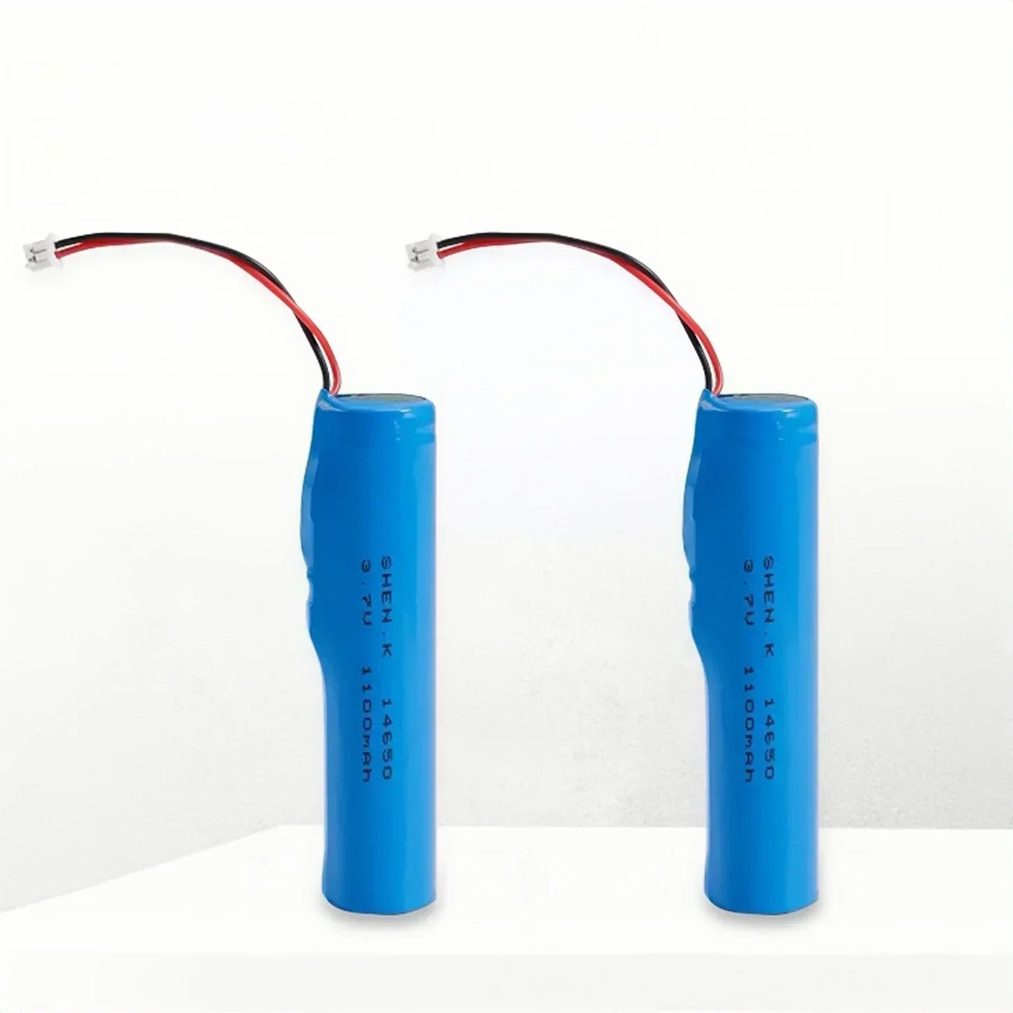 3.7V 14650 Battery 1100mAh USB Charging Cable Rechargeable Lithium Battery with Connector for Speaker Multimeter Walkie Talkie