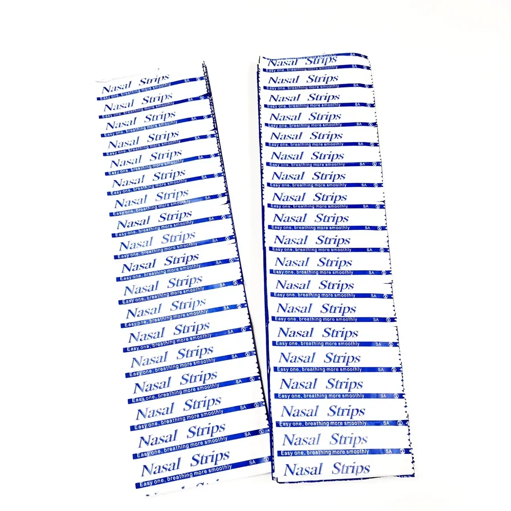 100-300PCS Breath Nasal Strips Right Aid Stop Snoring Nose Patch Good Sleeping Patch Product Easier Breath Random Pattern