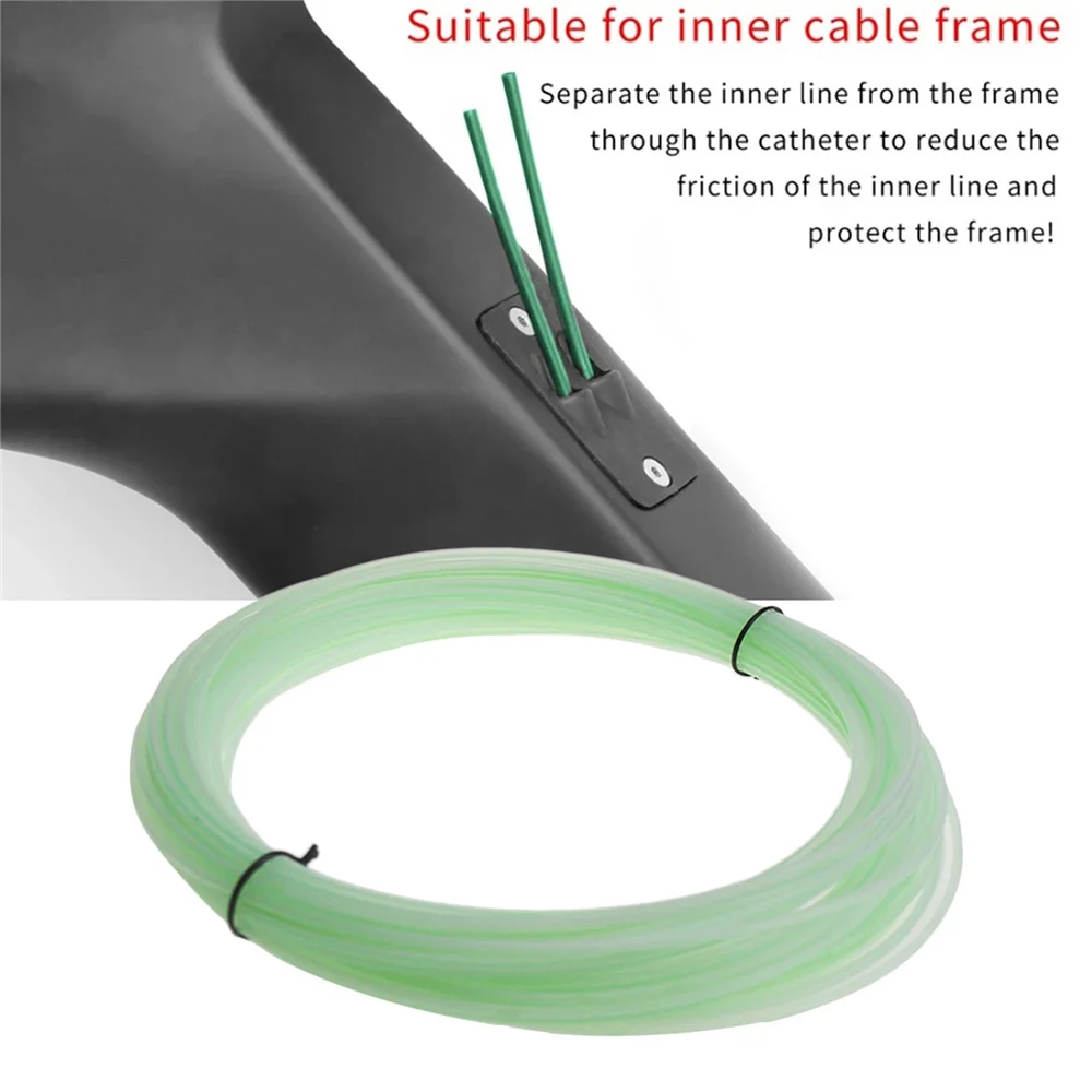 MTB Bicycle Slick Brake Line Oil Tube Pipe Shift Cable Catheter Brake Inner Cable Housing Brake Lube Liner Inner Pipe Housing