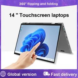 Official YEPO Intel N95 windows 11 laptop 14 inch 2.2K HD touchscreen computer 360° Flip Fold Camera RAM 16GB SSD 1TB notebooks