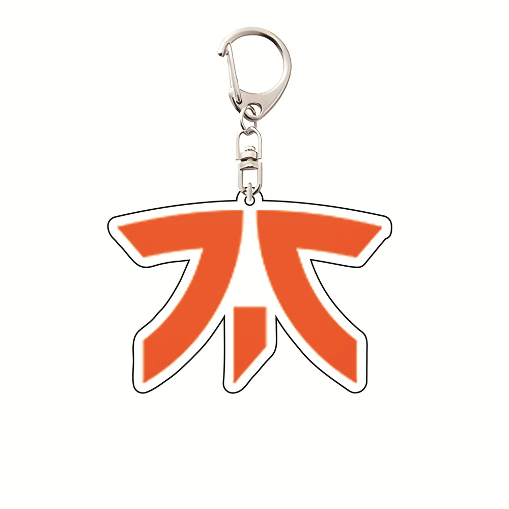 أنيمي LOL فريق شعار 5 سنتيمتر سلسلة مفاتيح مصنوعة من الأكريليك ، لوحة الديكور ، سحر حقيبة الإبداعية ، قلادة مجوهرات هدية