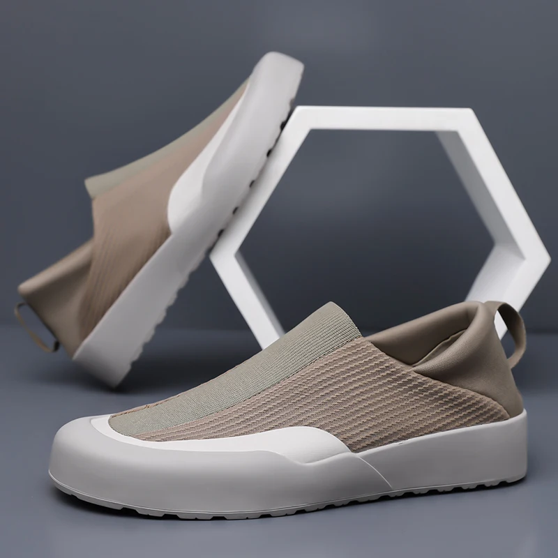 

New Spring and Summer Mesh Men's Shoes, Anti-slip Soft-soled Casual Shoes, Men's Casual Shoes, Flat Shoes, Outdoor Walking Shoes