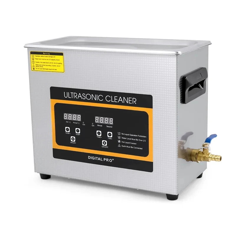 ODM 6.5L Digital Ultrasonic Auto Parts Cleaner Industrial Cleaning Machine For Repair Tool Hardware Chain