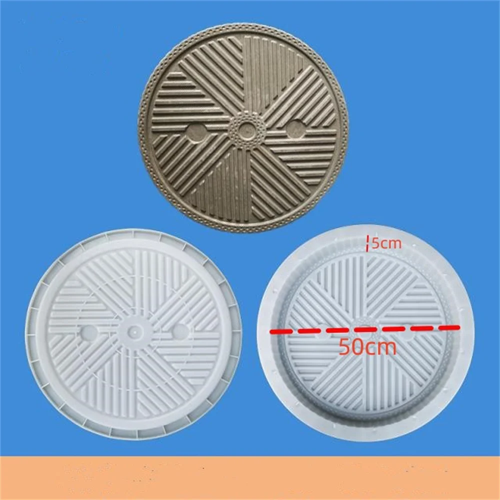 Millstone Cement Stepping Stone Grinding Disc Garden Anti-Slip Mold Outdoor Park Paving Imitation Brick Ting Step Stone